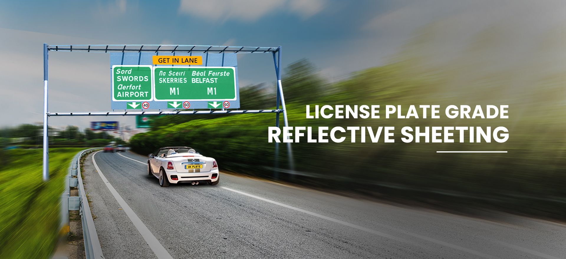 License Plate Grade  Reflective Sheeting