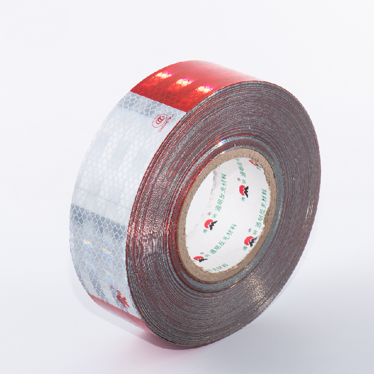 TM9100 Red White Reflective Tape For Truck/Trailers