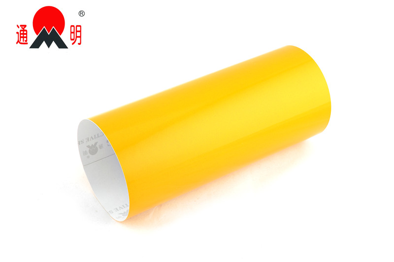 TM7600 Reflective Material Reflective Film For Traffic Signs YELLOW