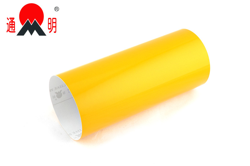 Commercial Grade TM3200 YELLOW Reflective Film For Traffic Signs