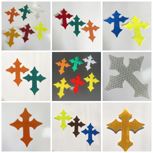 9200 Super Intensity Grade Reflective Material Reflective Sticker Cruciform